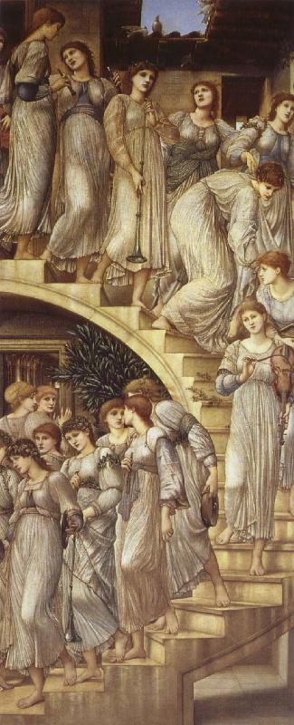 Edward Burne-Jones The golden staircase